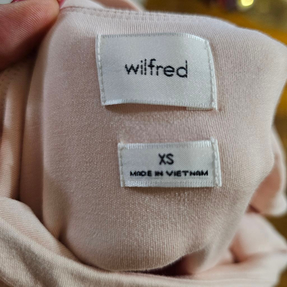 Wilfred Light Pink Mini Dress Extra Small - Picture 6 of 7